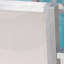 Tabourets 29,50 "avec structure en aluminium antirouille argenté, ensemble de 2