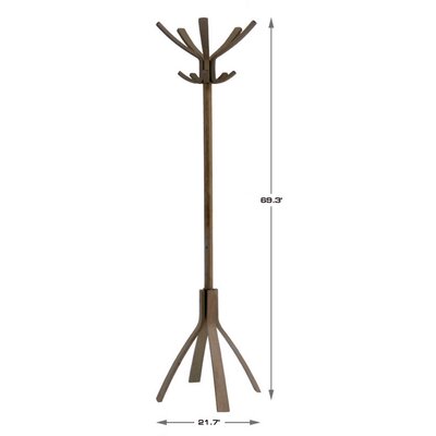 Winston Porter Annaleia Freestanding Coat Rack & Reviews | Wayfair