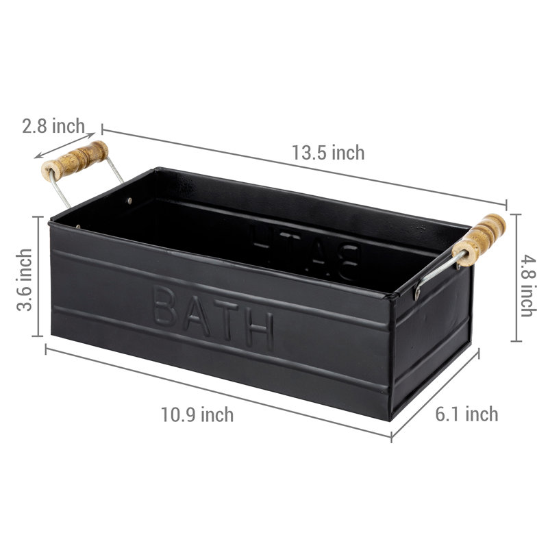 Plateau d'accessoires de salle de bain Greidys