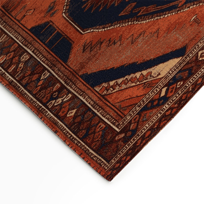 Tapis turc intérieur et extérieur noir, Rectangulaire 3 pi x 5 pi