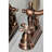 Kingston Brass Heritage Two-Handle 3-Hole Deck Mount 4" Centerset Bathroom Faucet with Plastic Pop-Up-49401490