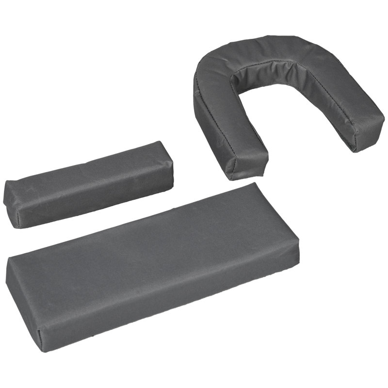 Anaisabella 187cm Long Reclining Double Sun Lounger, Dark Grey