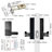 VEVOR Smart Lock 5-in-1 Fingerprint Smart Door Knob with App Control Bluetooth