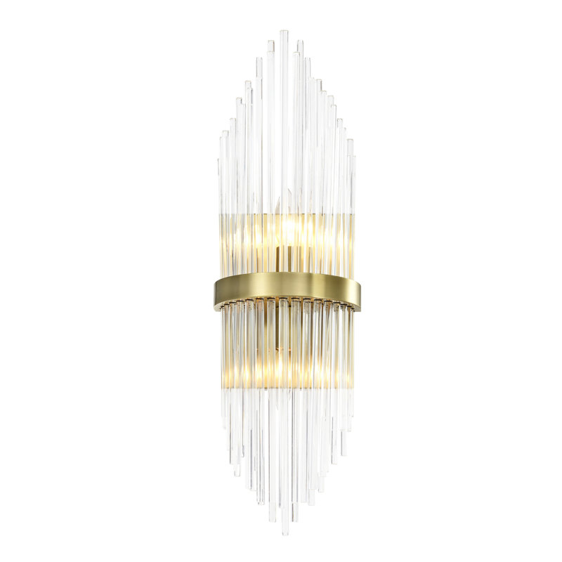 Zarely Flush Mounted Sconce, Gold