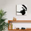 «Epic Graffiti» «Black and White Abstract 2» par Anne Tavoletti, art mural sur toile, 12 po x 12 po-975613774