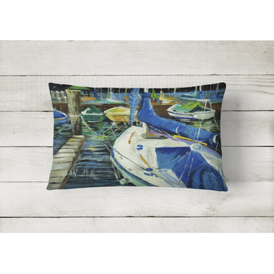 Outdoor Reversible Throw Pillow