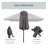 Icarus 4.4m x 2.6m Rectangular Traditional Parasol-1412801716