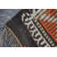 Tapis de salle à manger, tapis turc, kilim, tapis rétro, tapis oriental orange, tapis Oushak