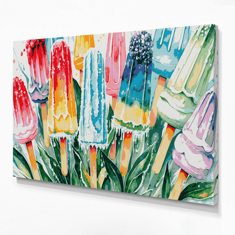 Art mural sur toile Desserts, H 24 po x l 36 po
