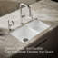 Riverby® 33" undermount double-bowl workstation kitchen sink-1731489199