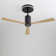 52'' Flush Mount Ceiling Fan With Lights And Remote Control