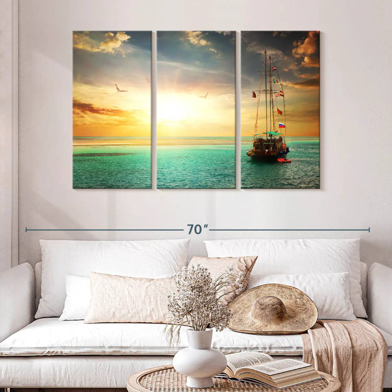 Mehar Boat Flying Flags, 32" H x 50" W
