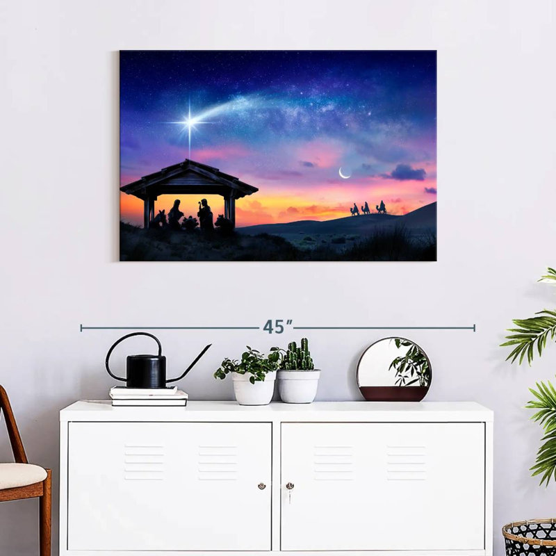 Adella Christmas Star, 24" H x 36" W