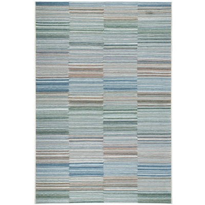 Striped Flatweave Area Rug