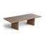 Table de salle à manger d'extérieur en bois d'acacia naturel de 88,5 po Stanmore