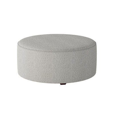 Weigand 39" Wide Round Abstract Cocktail Ottoman
