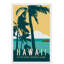 « hawaii travel affiche », reproduction d’impression sur toile tendue-33525886