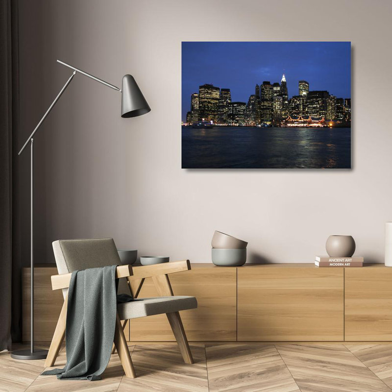 New York, Manhattan, horizon inférieur, H 18 po x l 24 po