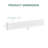 36”white Quartz Stone Bathroom Vanity Top Backsplash