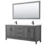 Daria 72" Double Bathroom Vanity Set with Mirror-97878033-97878038-125003077