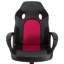 Chaise de bureau en similicuir Lenoria