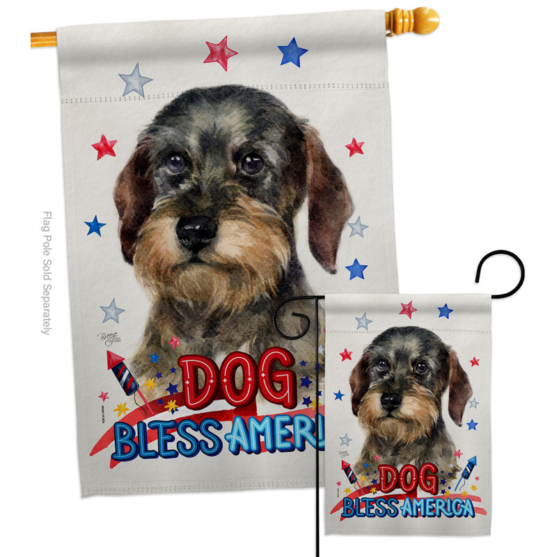 Double Sided Polyester Animal Garden flag and House Flag, 40" H x 28" W