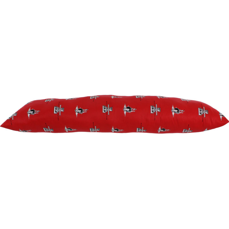 100% Cotton Lumbar Pillow, Texas Tech Red Raiders