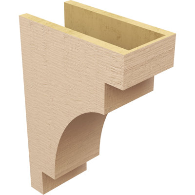 Bois de cèdre méditerranéen, grain de bois TimberThane Corbel, brun clair apprêté