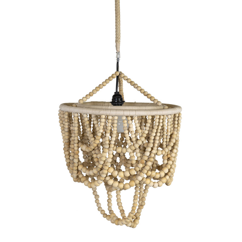 1 - Light Natural Unique/Statement Pendant
