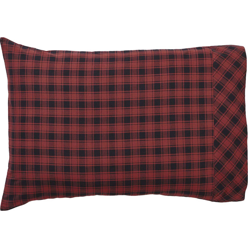 Cumberland 100% Cotton Plaid - Set of 2, Standard/Twin