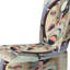 Pastel Art Deco I - Upholstered Contemporary Side Chair, Purple Accent Chair