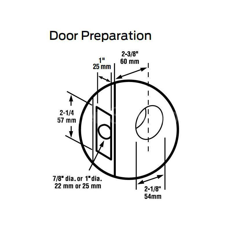Bouton de porte, Nickel