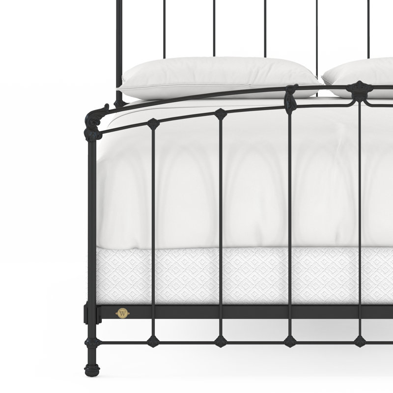 162 Cottage Bed | Complete Standard, California King, Gunmetal