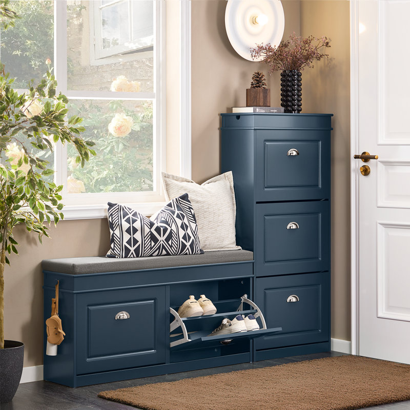 Banc de rangement pour chaussures