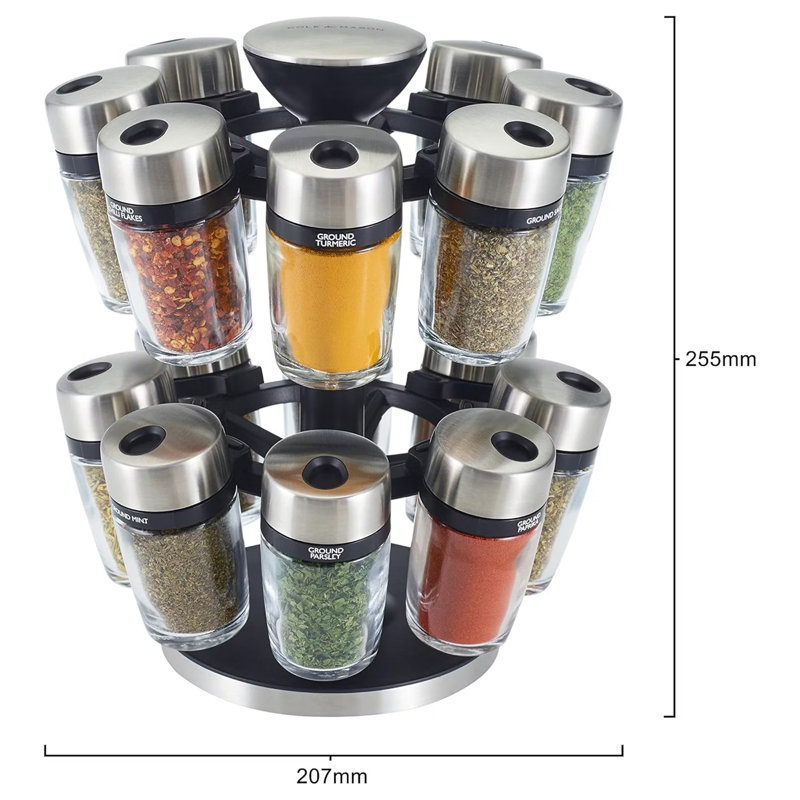 Spice Jar & Rack Set