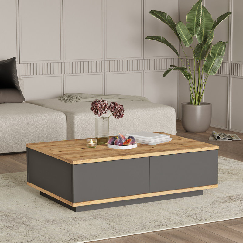Sicario Coffee Table, Atlantic Pine;Anthracite