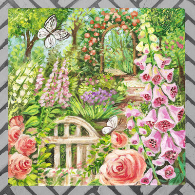 JUDITH YATES Farmhouse Plants & Flowers Wall Decor