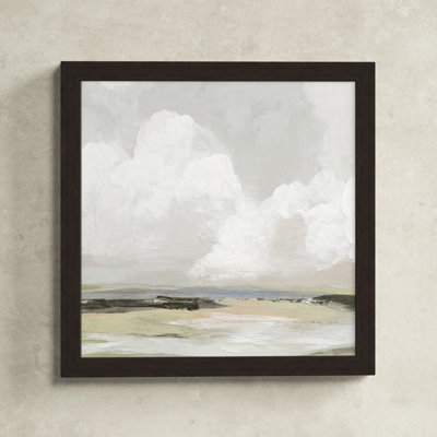 Soft Clouds - Picture Frame Painting Print