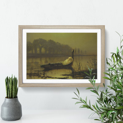 The Lady of Shalott by John Atkinson Grimshaw - Picture Frame Painting