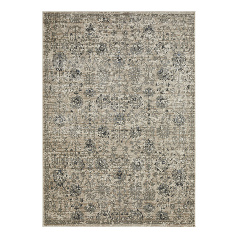 Floral Indoor Rug, Rectangle 10' x 13'