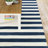 Erol Hand Tufted Wool Striped Rug-1311961303