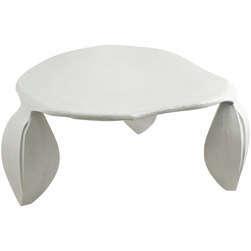 Table basse Pueblo, Crème, crème