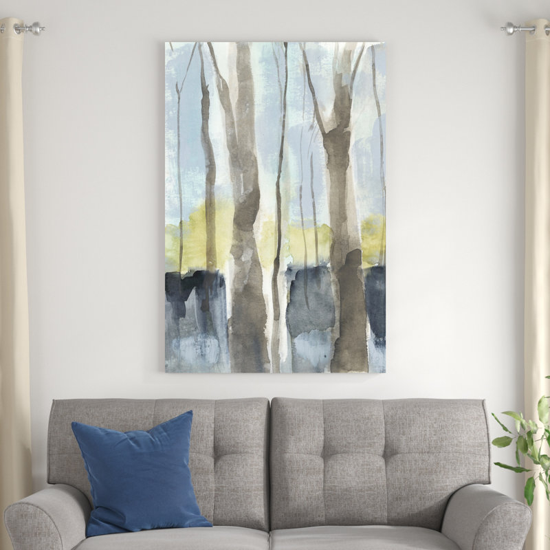 Treeline Diptych I, H 48 po x l 32 po x P 1,25 po