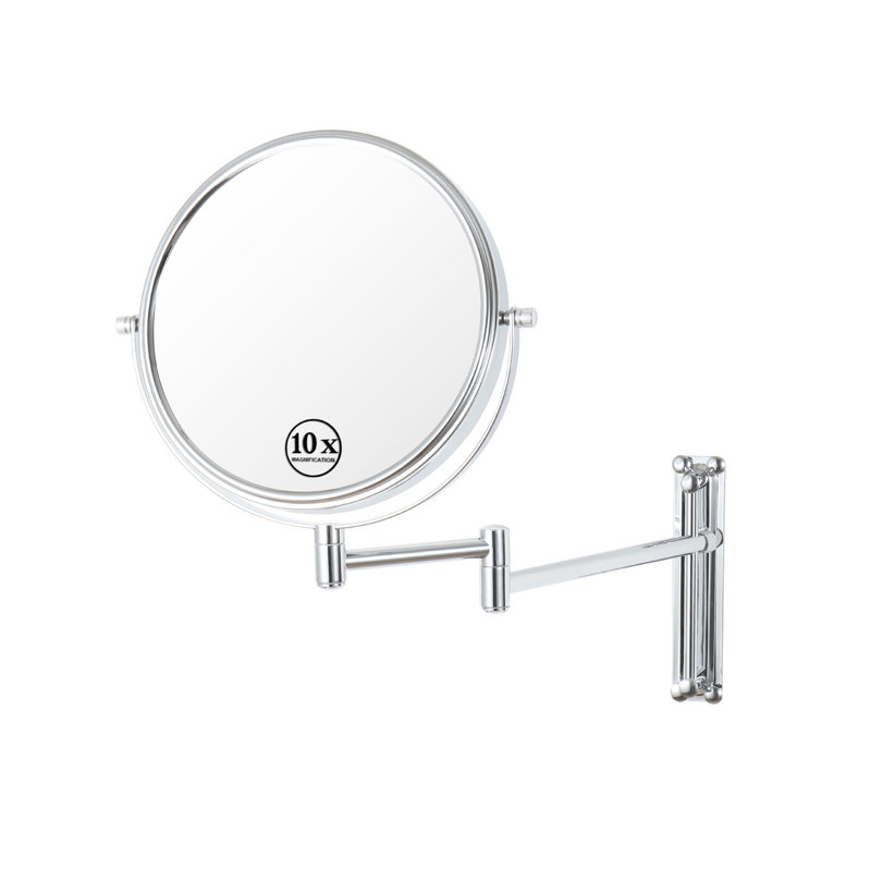 Miroir mural Enas, Chrome chrome, 7 X