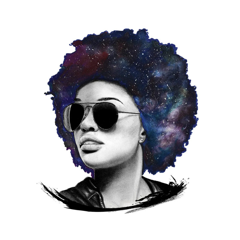 Star by Tafari Mills - Print on Canvas, Wrapped Canvas, 66.04 cm H x 66.04 cm W x 3.175 cm D