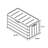 Resin Deck box, Outdoor Storage Container, Large Waterproof Storage Bench