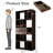 70.86'' H Set Of 2 Tall Bookcase and Bookshelf With Storage Drawes Book Display Case