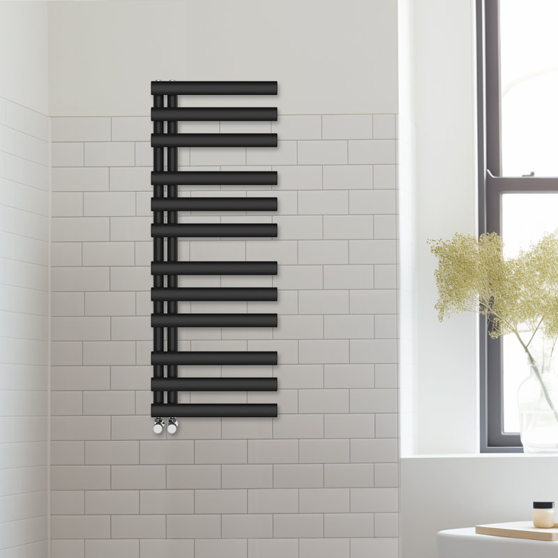 Arnetta Designer Towel Rail Heated Towel Rails, Black