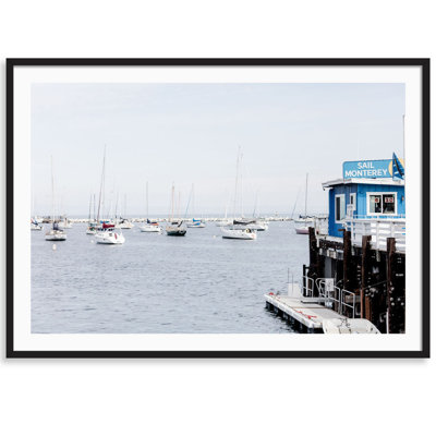 Sail Sail Monterey par Carly Tabak - Photographie avec cadre photo