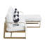 Canapé modulaire d'extérieur Elle Decor Mirabelle-29308895